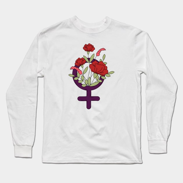 Feminist Long Sleeve T-Shirt by MaiKStore